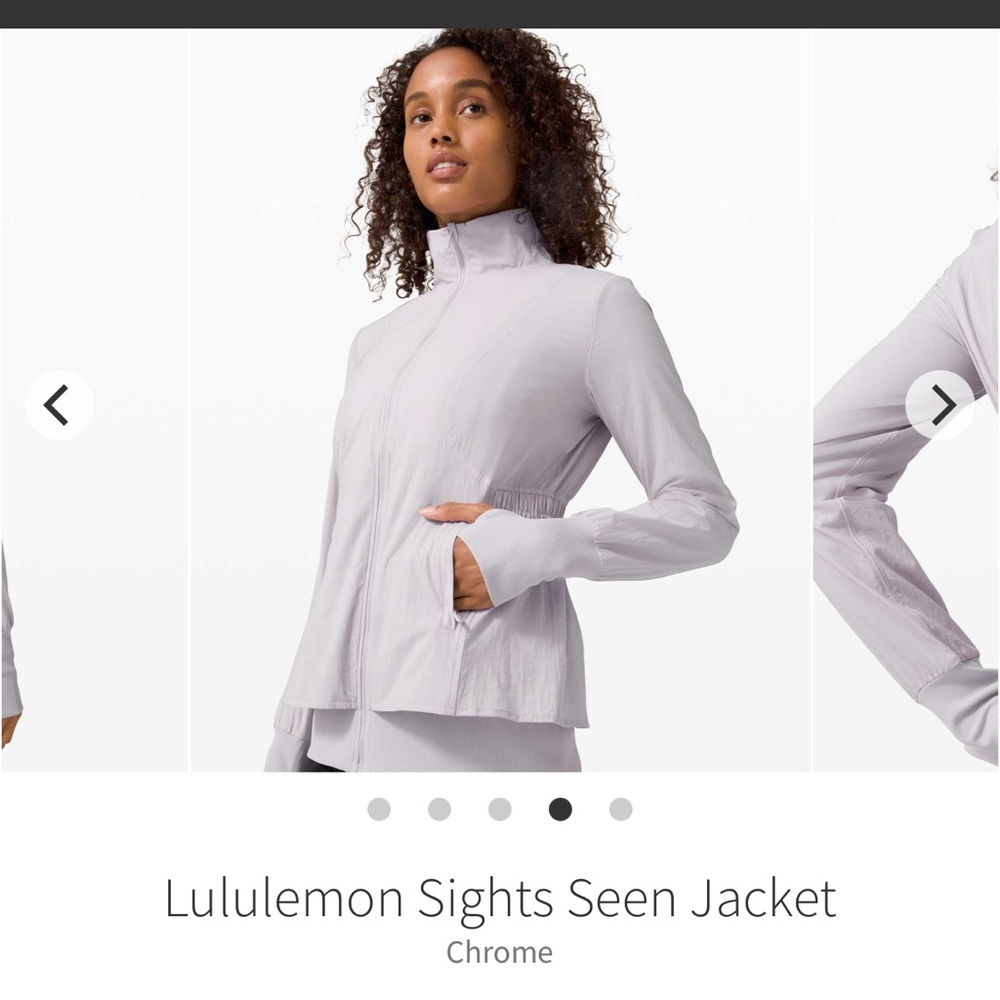 Lululemon sights seen Jacket